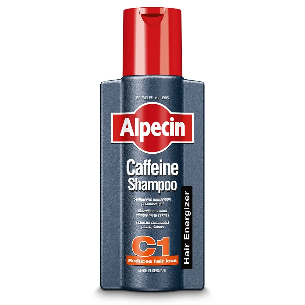 ALPECIN šampūnas nuo plaukų slinkimo su kofeinu 250 ml