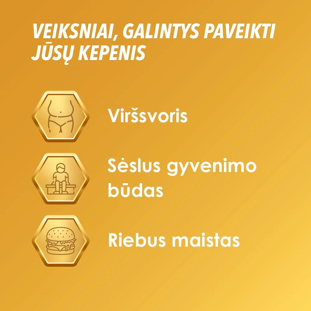Essentiale forte N 600 mg kietosios kapsulės N30