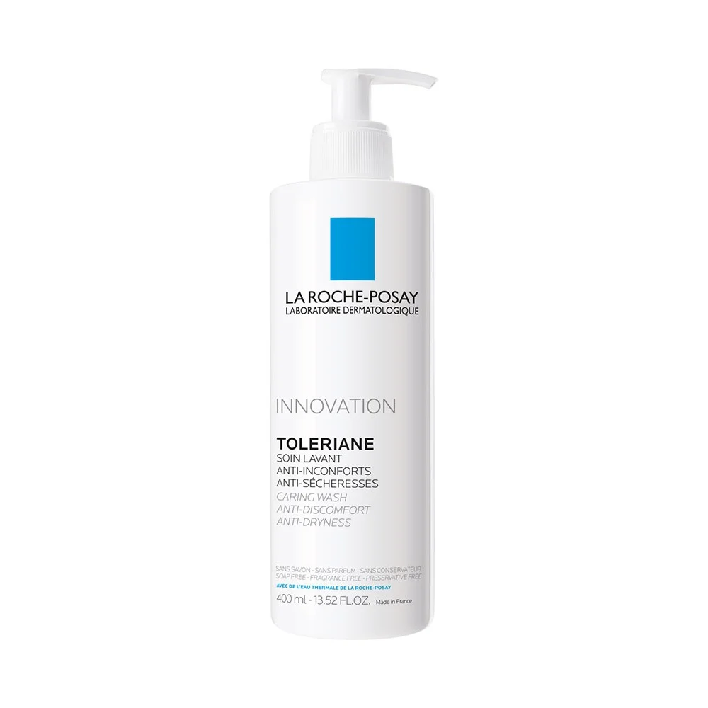 LA ROCHE-POSAY veido prausiklis jautriai odai TOLERIANE 400 ml