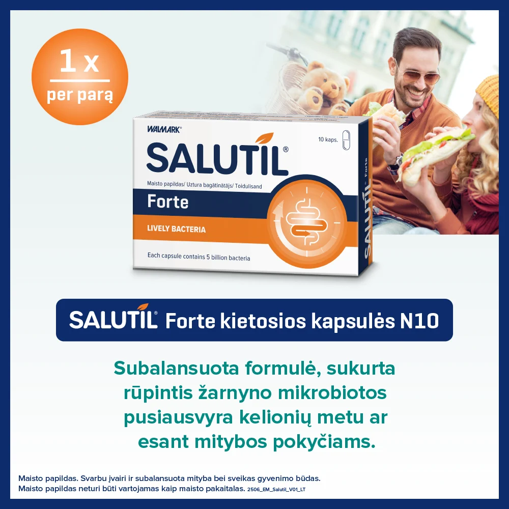 SALUTIL Forte kapsulės N10