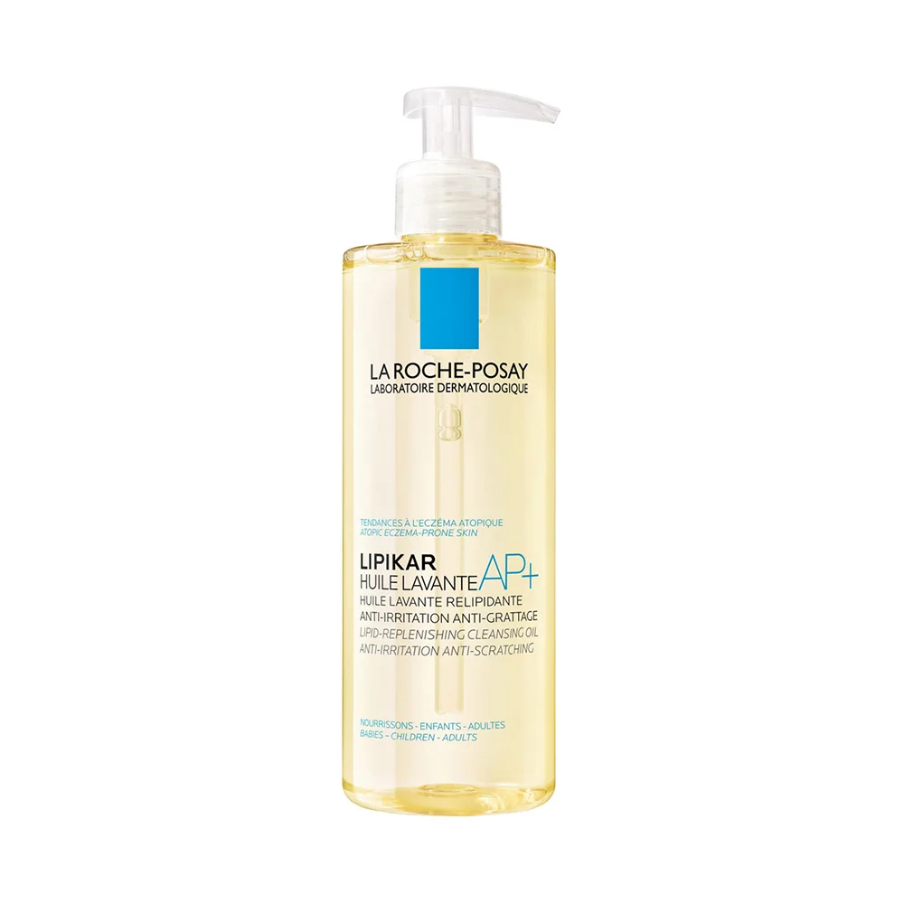 LA ROCHE-POSAY dušo ir vonios aliejus LIPIKAR AP+, 400 ml