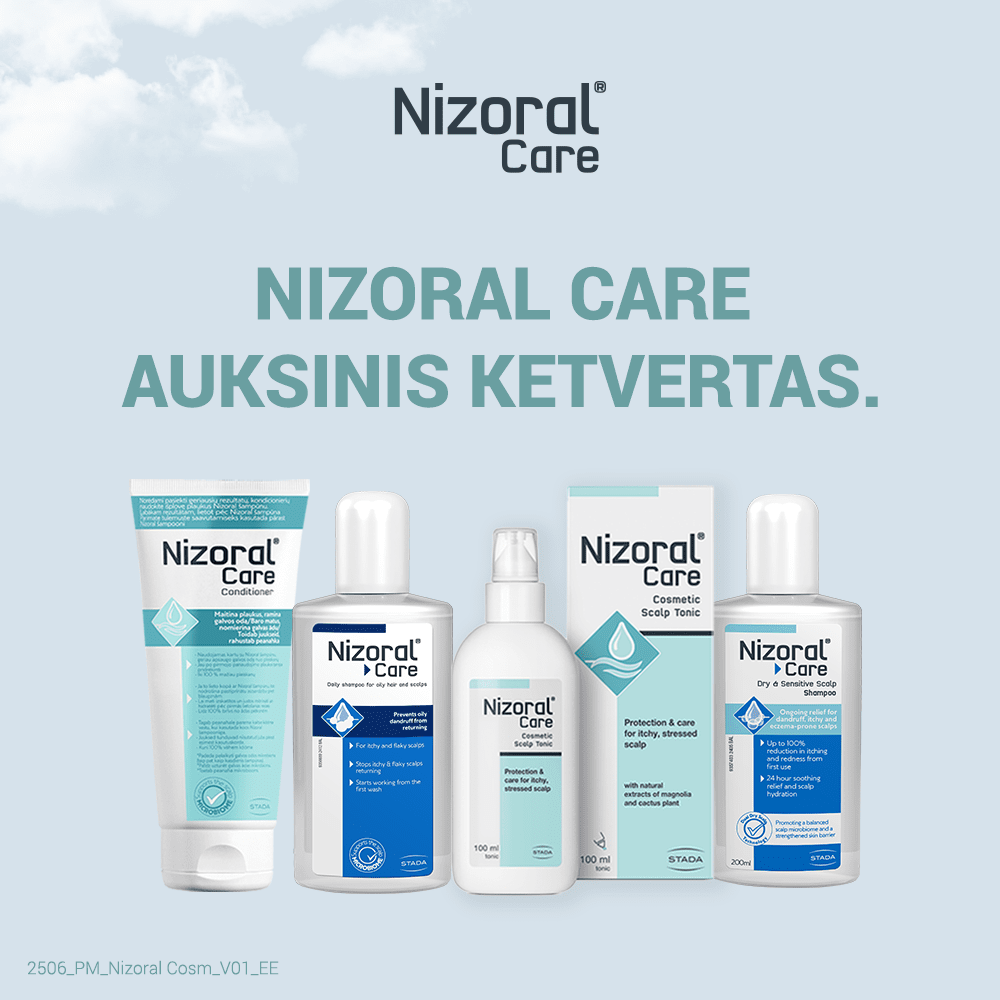 Nizoral kosmetinis tonikas galvos odai CARE 100 ml