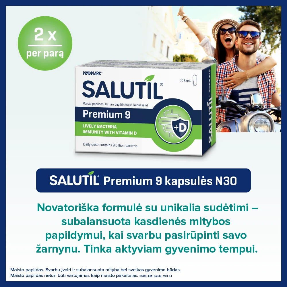 Salutil kapsulės PREMIUM 9 N30
