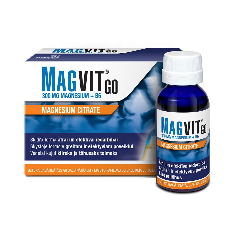 MAGVIT GO, 8 buteliukai