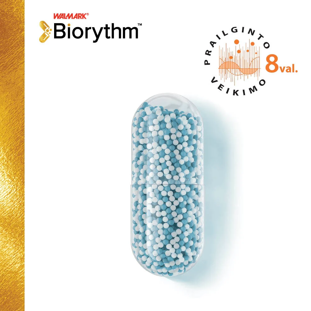 BIORYTHM magnis B6 kapsulės, N30