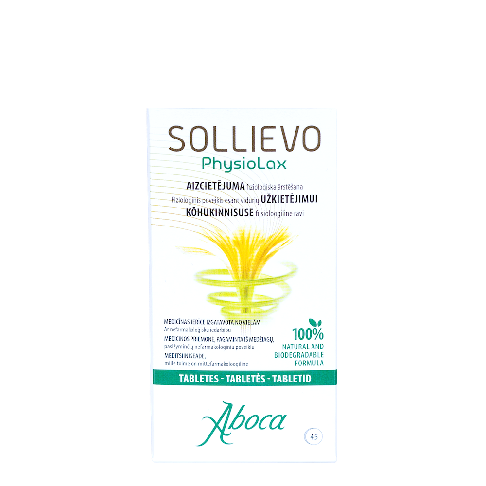 SOLLIEVO PhysioLax tabletės 420 mg N45