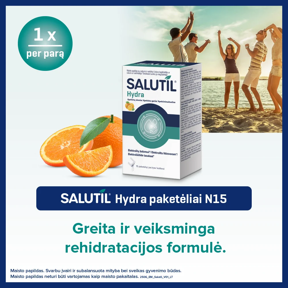SALUTIL Hydra milteliai, N15