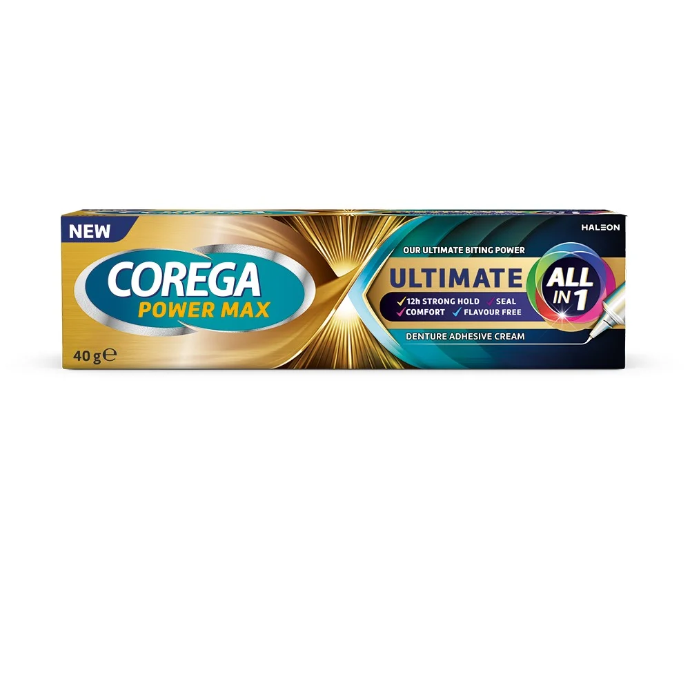 COREGA Ultimate dantų protezų fiksuojamasis kremas, 40 g