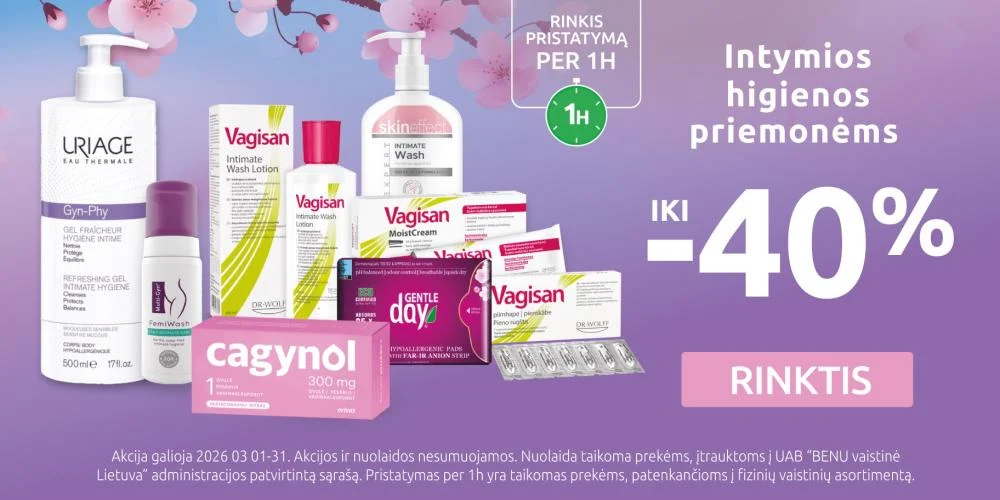 202603 Intymi higiena iki  40%