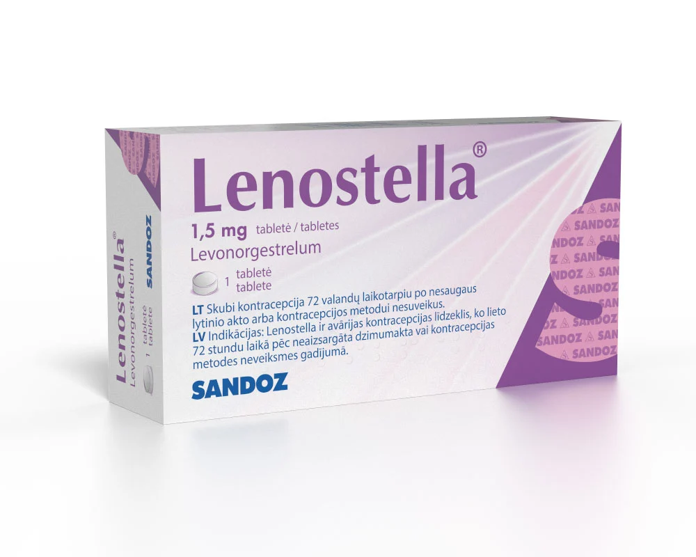 Lenostella 1,5 mg tabletė N1