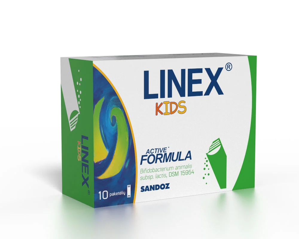 Linex KIDS milteliai geriamajai suspensijai N10