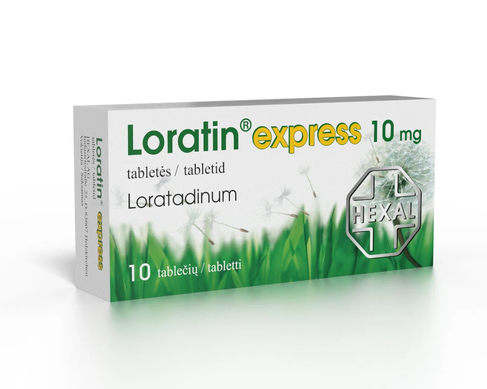 Loratin express 10 mg tabletės N10