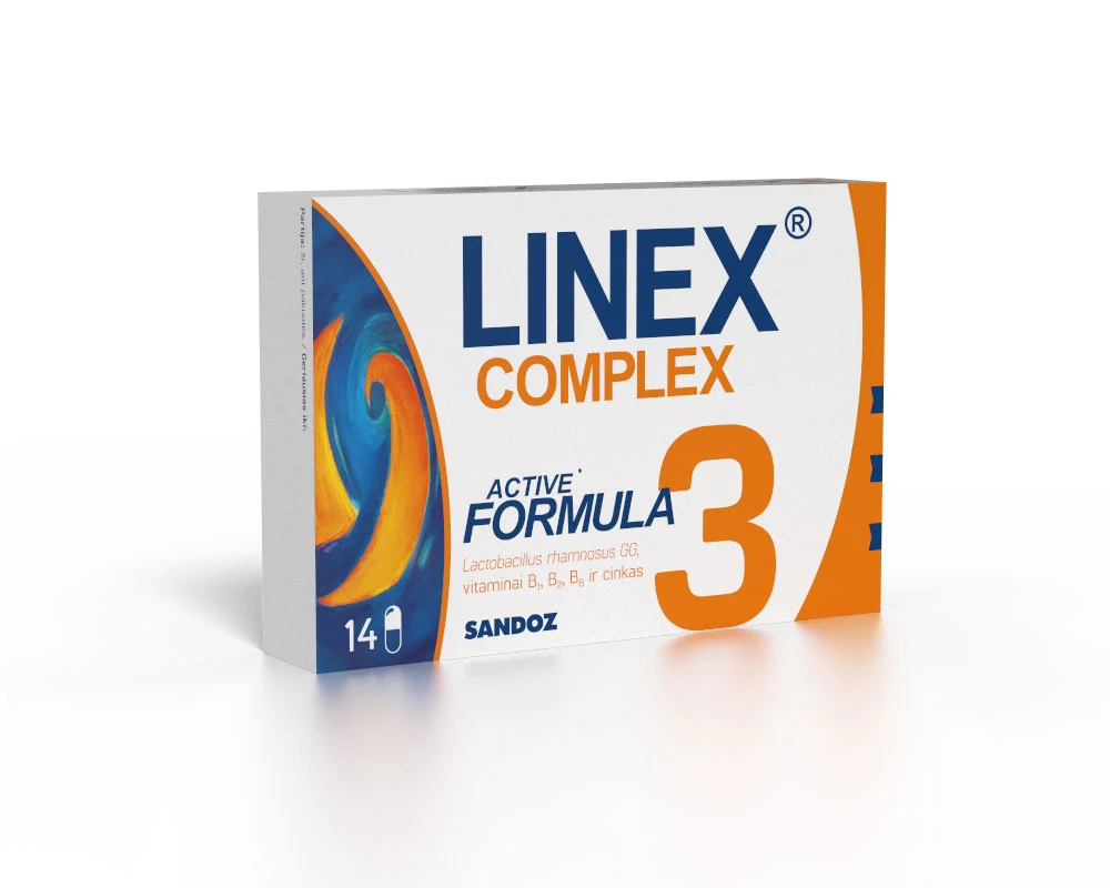 Linex Complex kapsulės N14