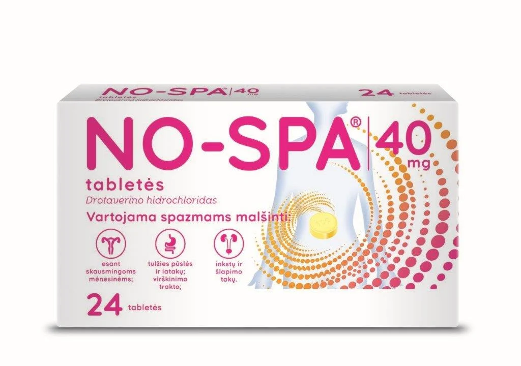 NO-SPA 40 mg tabletės N24