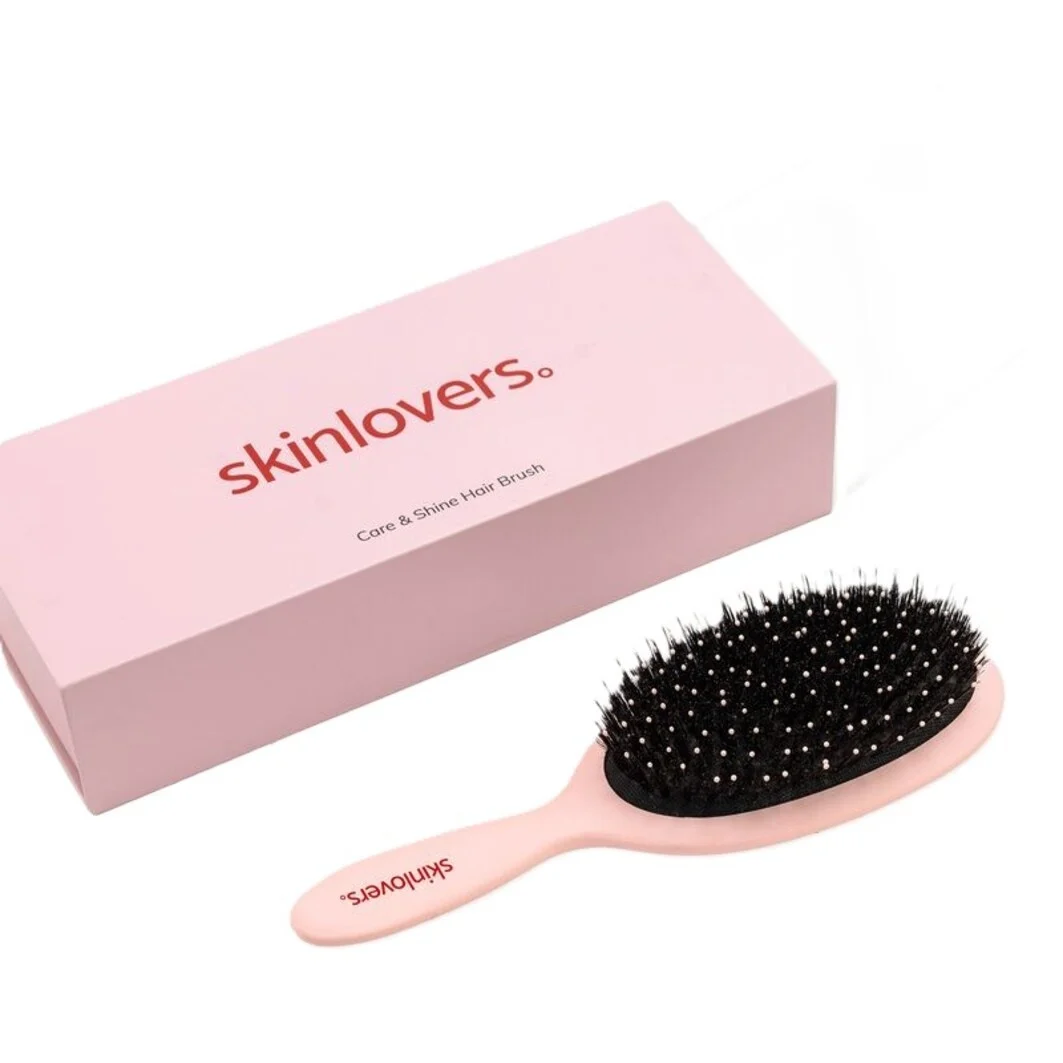 SKINLOVERS plaukų šepetys su dvigubais šereliais