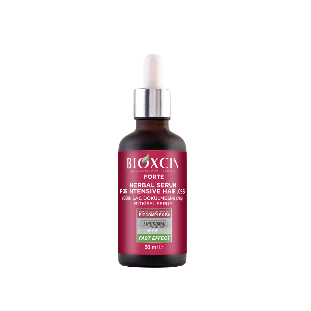BIOXCIN FORTE serumas nuo intensyvaus plaukų slinkimo, 50 ml x 3 vnt.