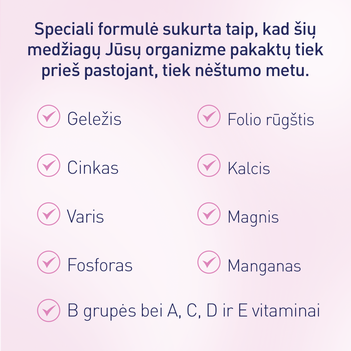 ELEVIT PRONATAL vitaminų kompleksas, tabletės, N30
