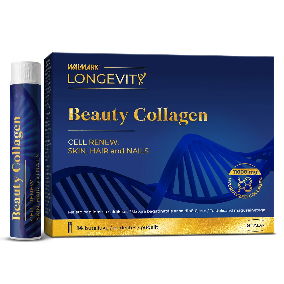WALMARK LONGEVIT Beauty Collagen Shots, N14