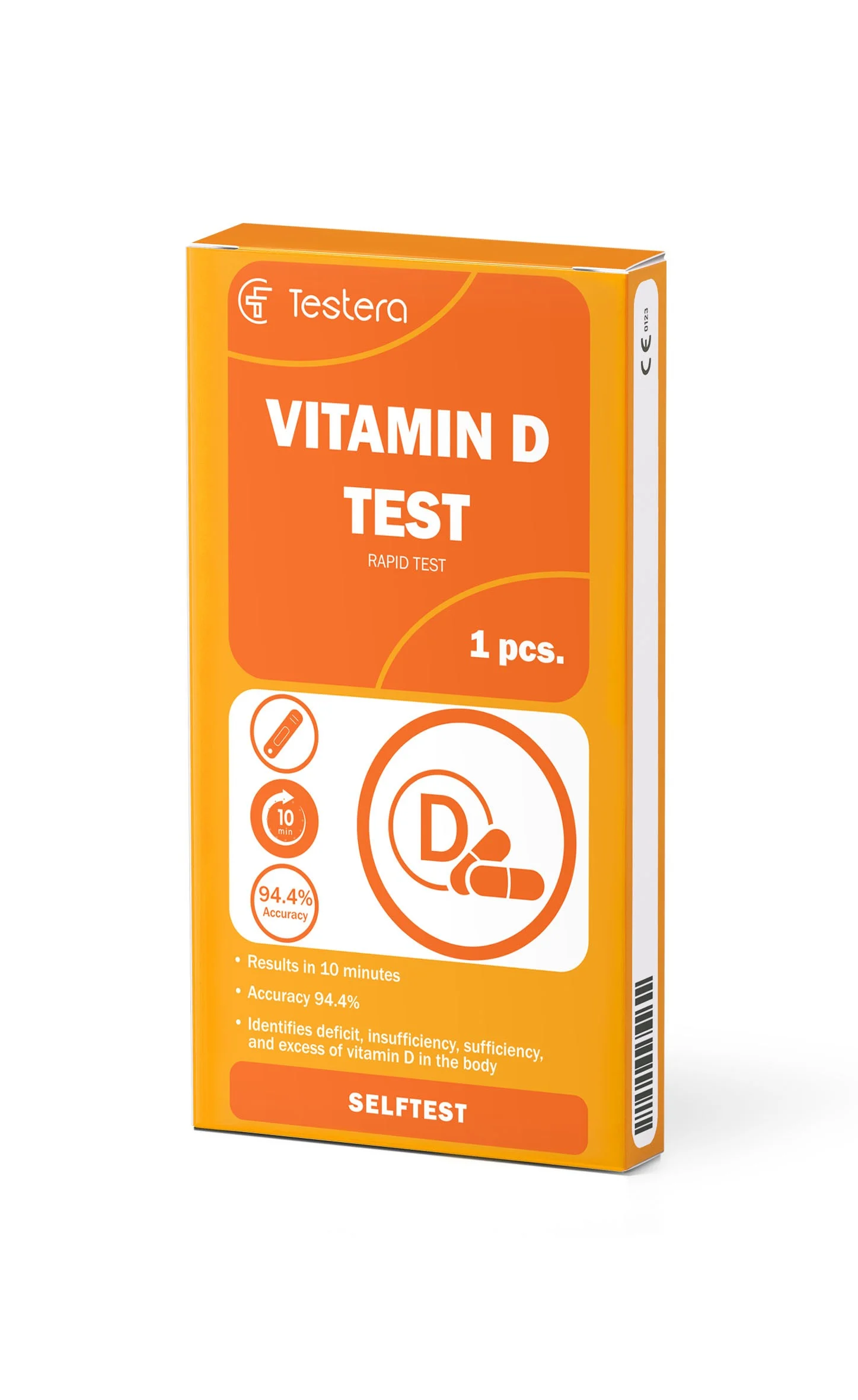 Vitamino D testas, 1 vnt. Testera
