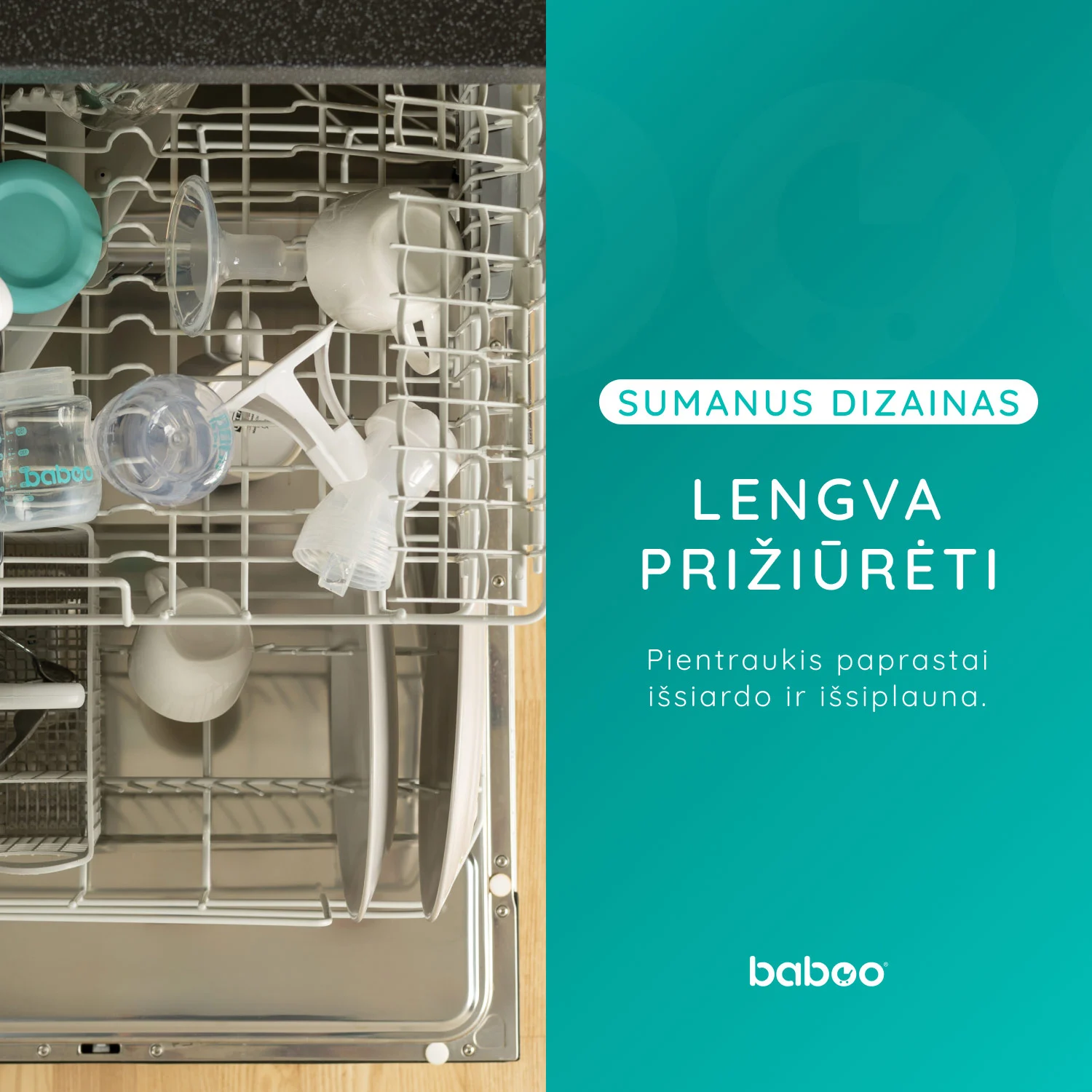 Baboo elektrinis pientraukis su 3D pieno nutraukimo technologija