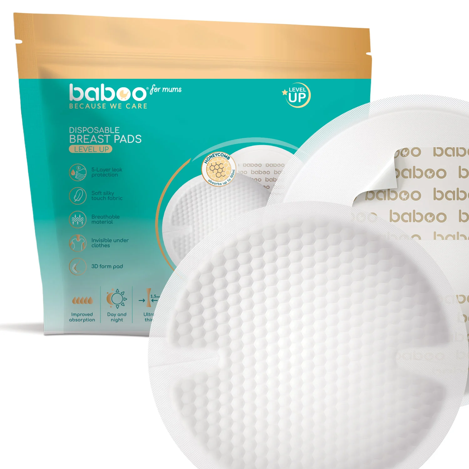 Baboo įklotai į liemenėlę, N120