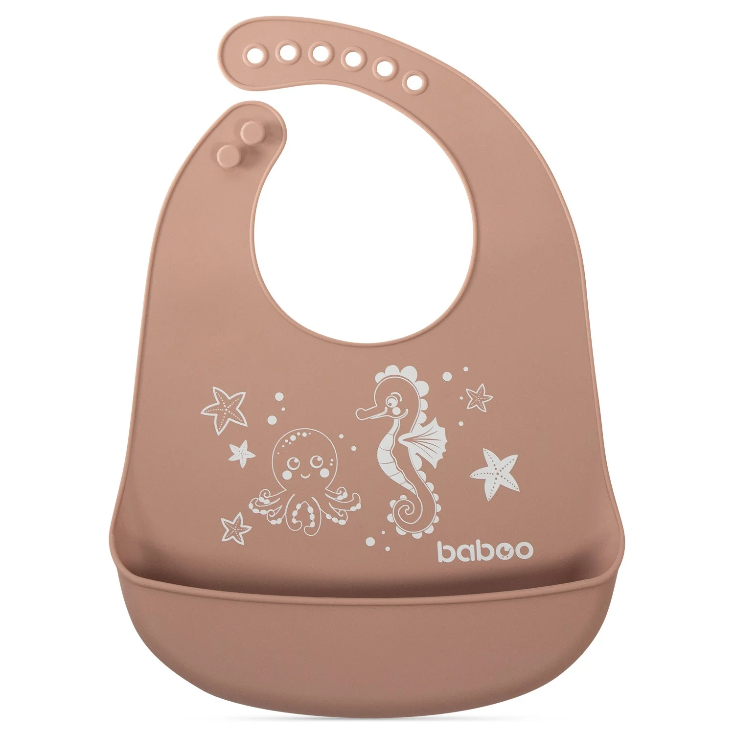BABOO silikoninis seilinukas, 4+ mėn, Sea Life