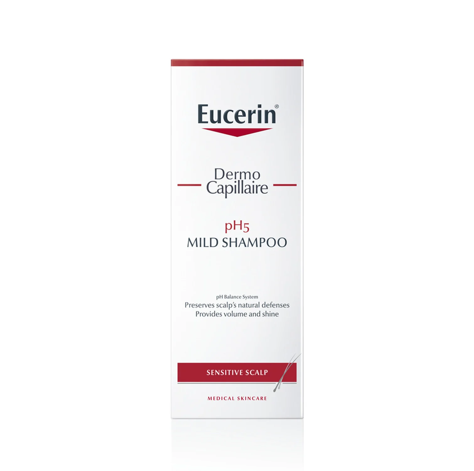 EUCERIN švelnus šampūnas pH5 DERMOCAPILLAIRE 250 ml