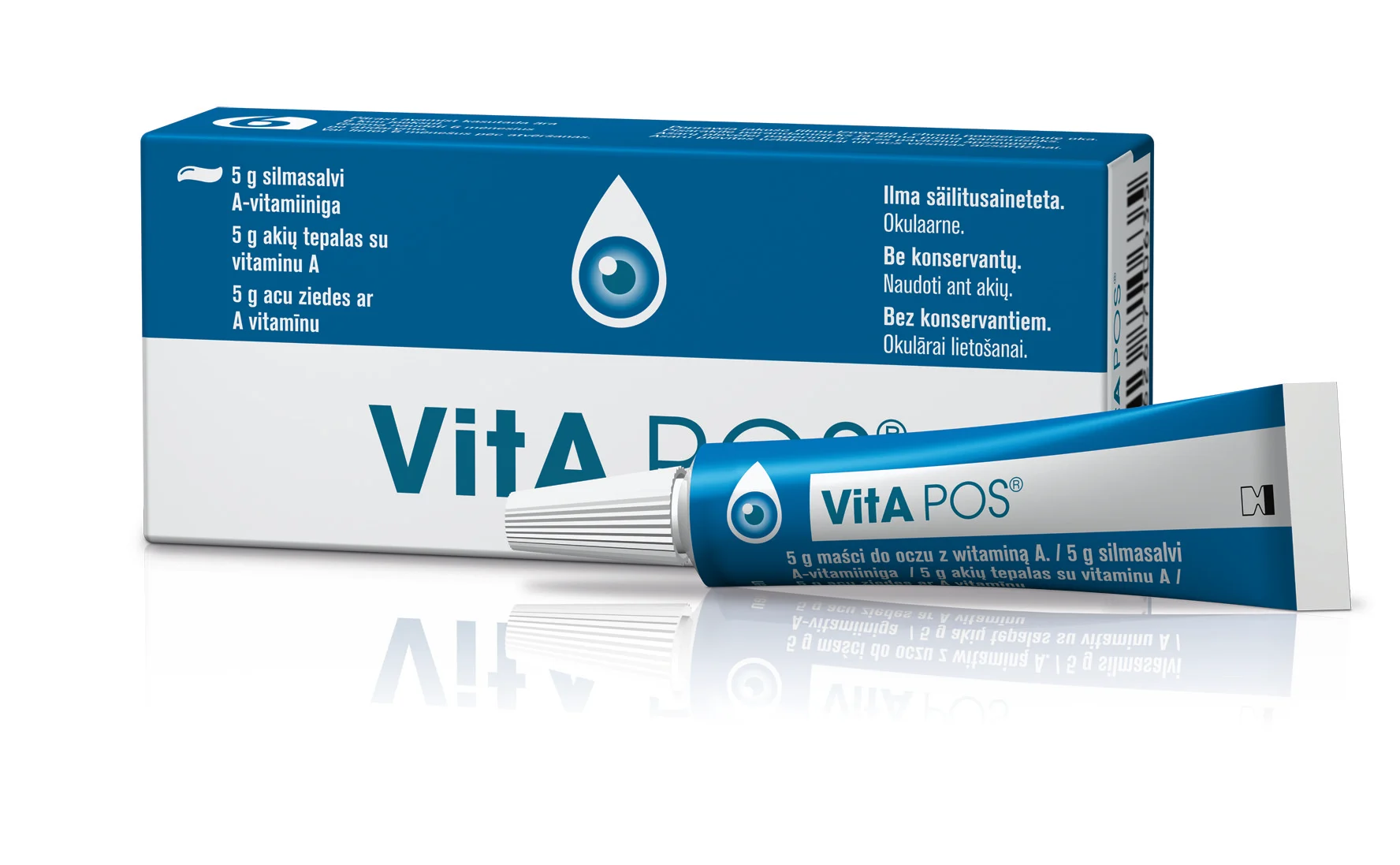 VitA-Pos akių tepalas 5 g