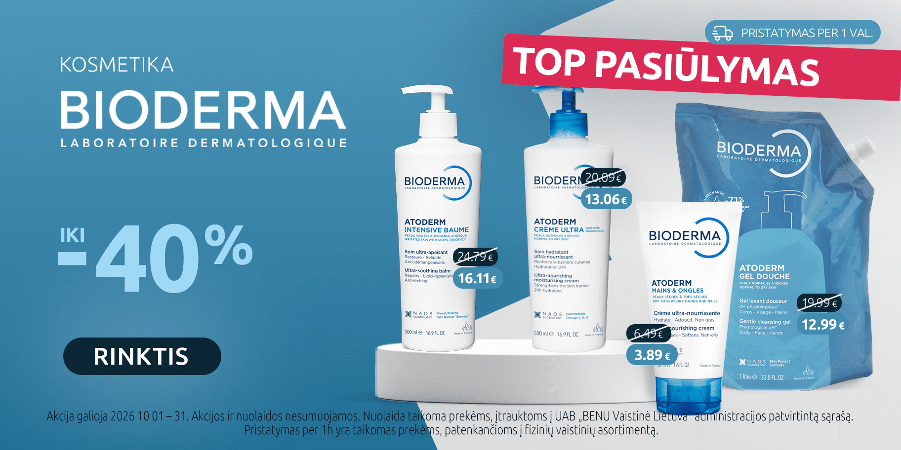 202610 Bioderma atoderm carousel