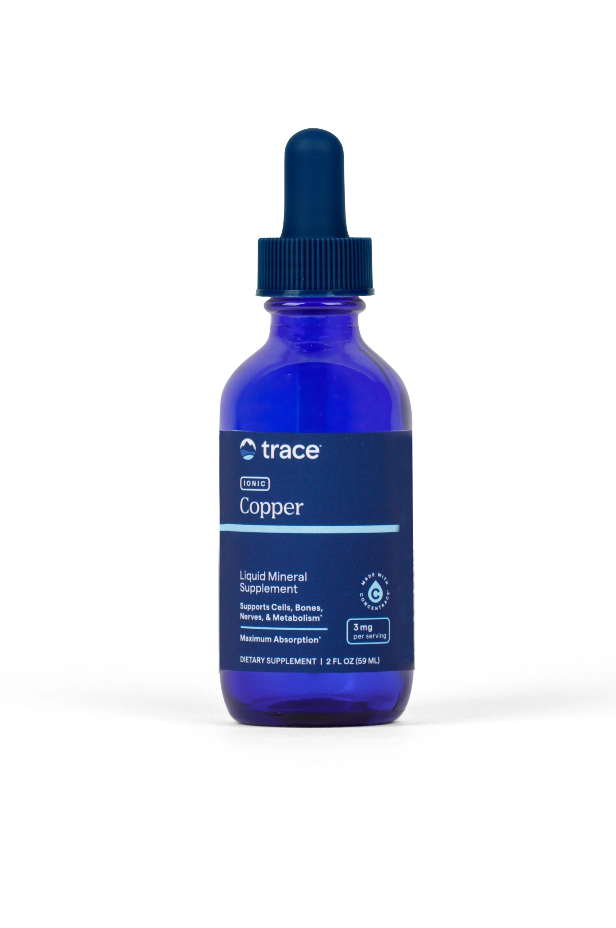 Trace Minerals, Joninis Varis - 1mg, 59 ml