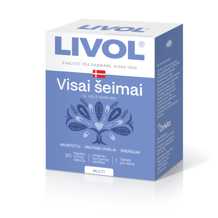 LIVOL MULTI tabletės visai šeimai, N90