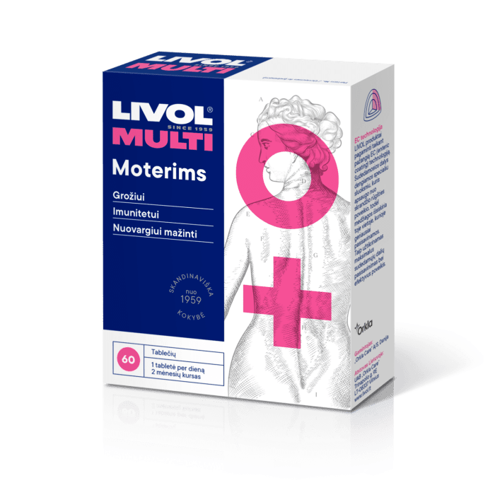 LIVOL MULTI Moterims tabletės, N60