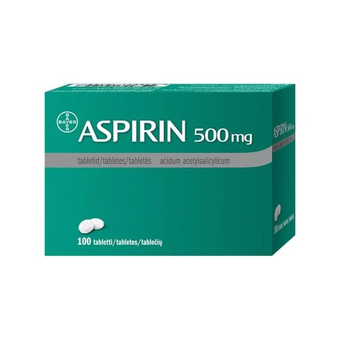 Aspirin 500 mg tabletės N100