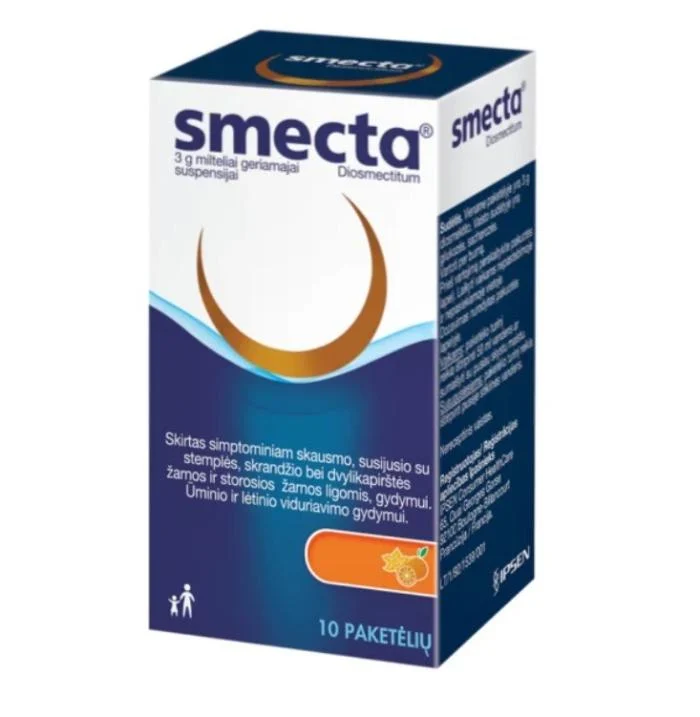 Smecta 3 g milteliai geriamajai suspensijai N10