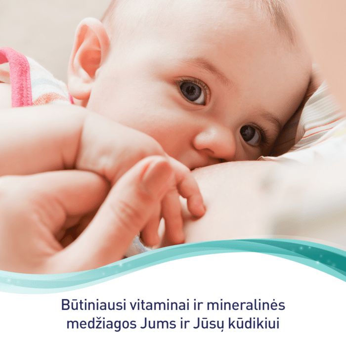 ELEVIT BREASTFEEDING vitaminų kompleksas, kapsulės, N30