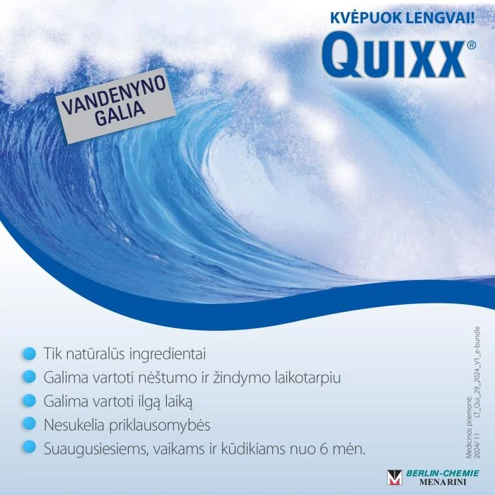 Quixx nosies purškalas 30 ml