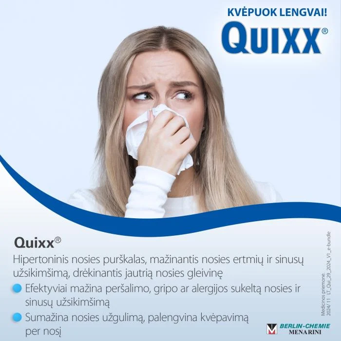 Quixx nosies purškalas 30 ml