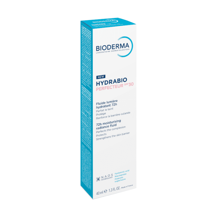 BIODERMA drėkinamasis kremas dehidratuotai, jautriai odai HYDRABIO PERFECTEUR, SPF 30, 40 ml