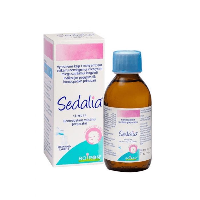 Sedalia sirupas 200 ml