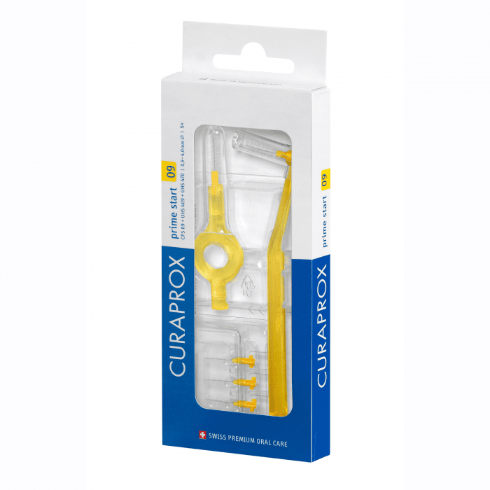 CURAPROX tarpdančių šepetėliai PRIME CPS 09 su mini koteliu 0,9 mm N5