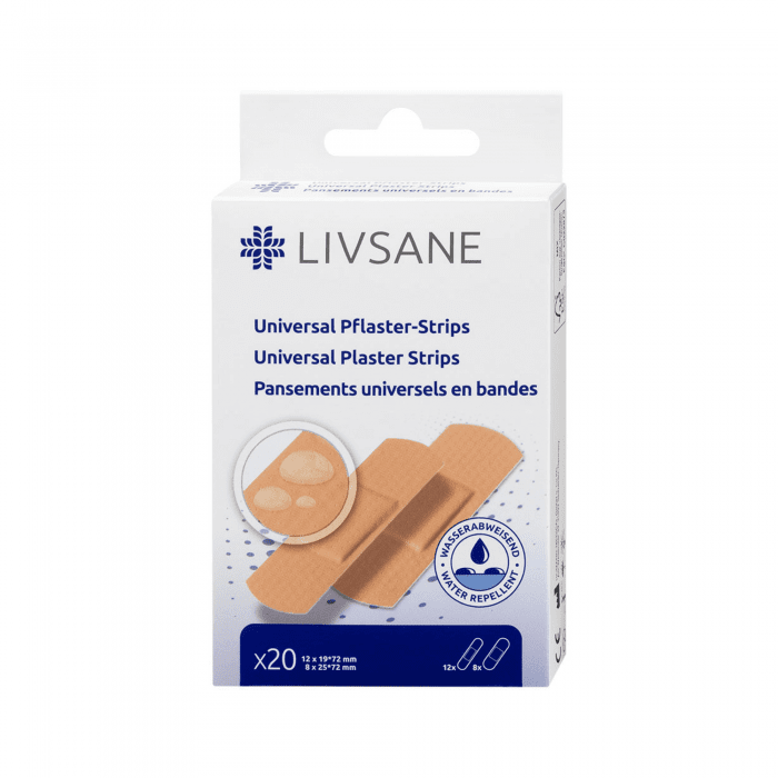 LIVSANE universalaus pleistro juostelės N20