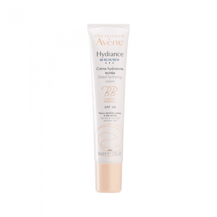 AVENE HYDRANCE odos spalvą sulyginantis kremas RICH BB, 40 ml