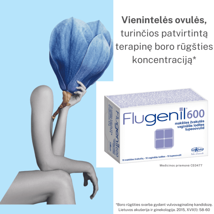 Flugenil 600 ovulės N10