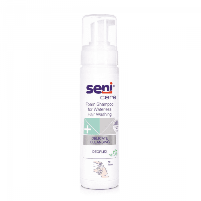 SENI Care nenuplaunamas šampūnas putos 200ml