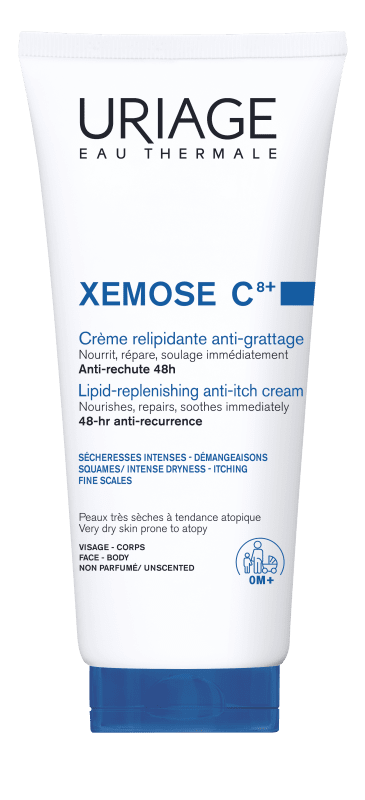 URIAGE, XEMOSE C8+ universalus minkštinamasis kremas, 200ml