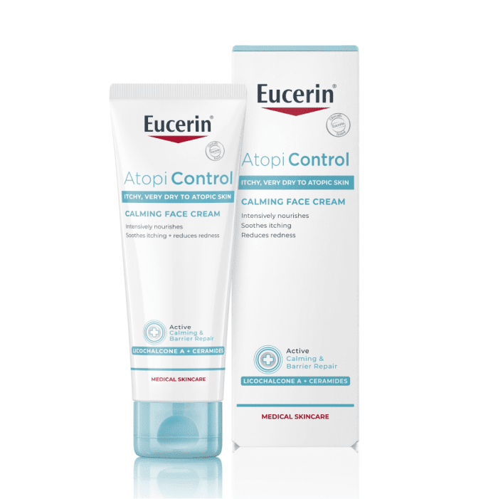 Eucerin veido kremas atopinei odai  AtopiControl , 50 ml