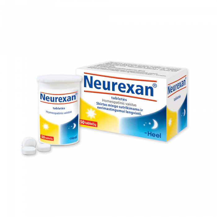 Neurexan tabletės N50