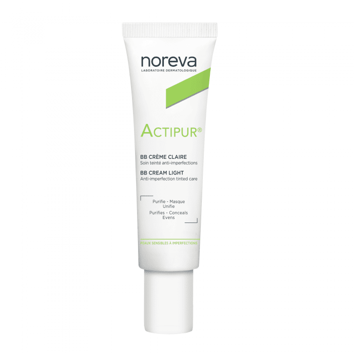 NOREVA toninis BB veido kremas ACTIPUR, šviesaus atspalvio, 30 ml