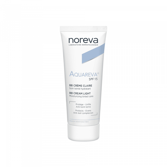 NOREVA drėkinamasis toninis BB kremas AQUAREVA®, SPF 15, šviesaus atspalvio, 40 ml