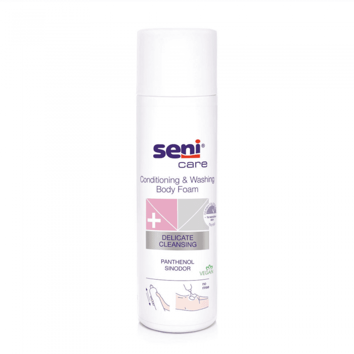 SENI CARE valomosios kūno putos 500 ml